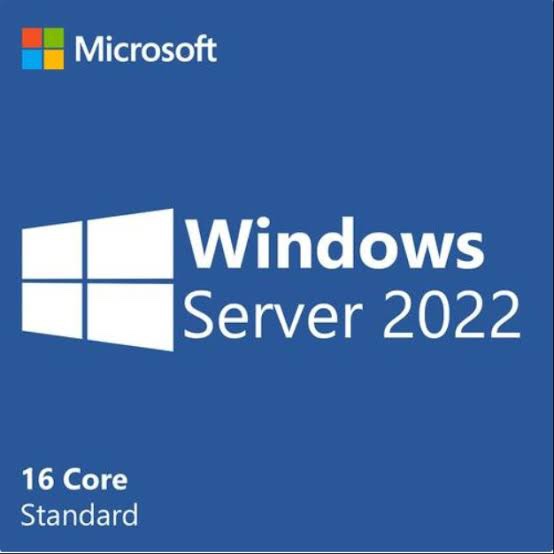 Windows Server 2022 Standard 16 Çekirdek Lisans