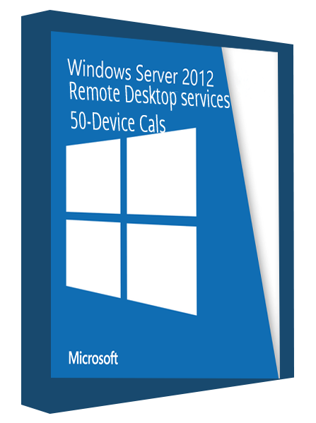 Windows Server 2012 Uzak Masaüstü 50 Cihaz CAL