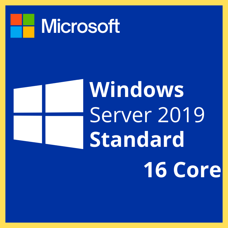 Windows Server 2019 Standard 16 Çekirdek Lisans